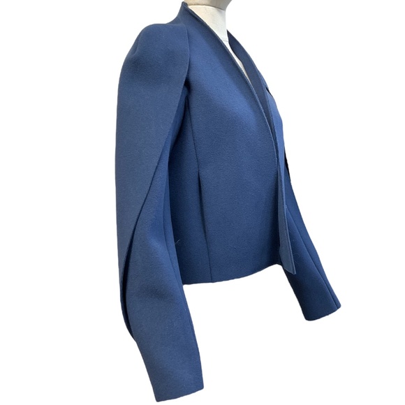 Haider Ackermann Jackets & Blazers - Haider Ackermann Marine Blue Becket Jacket